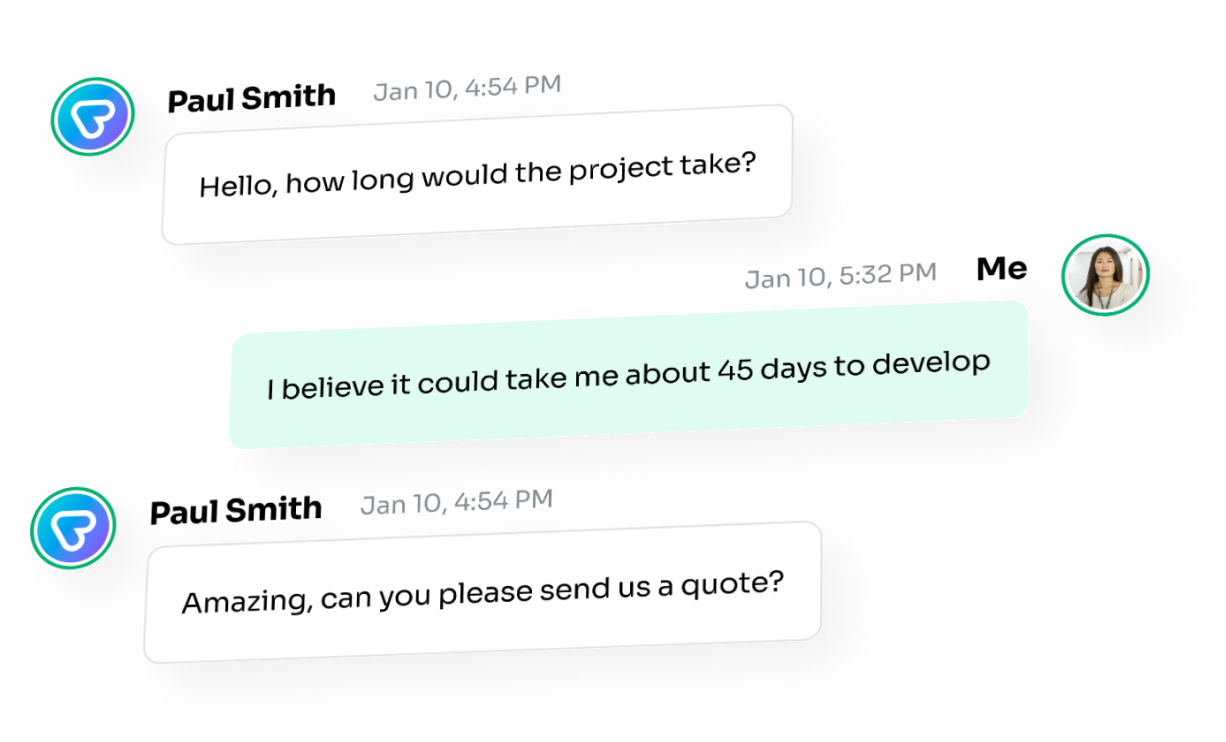 Bigger Than Us Chat Interface